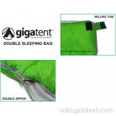 Gigatent Double Sleeping Bag, 2 Person Sleeping Bag for Hiking, Backpacking, Camping, Oversized Sleeping Bag 568198008
